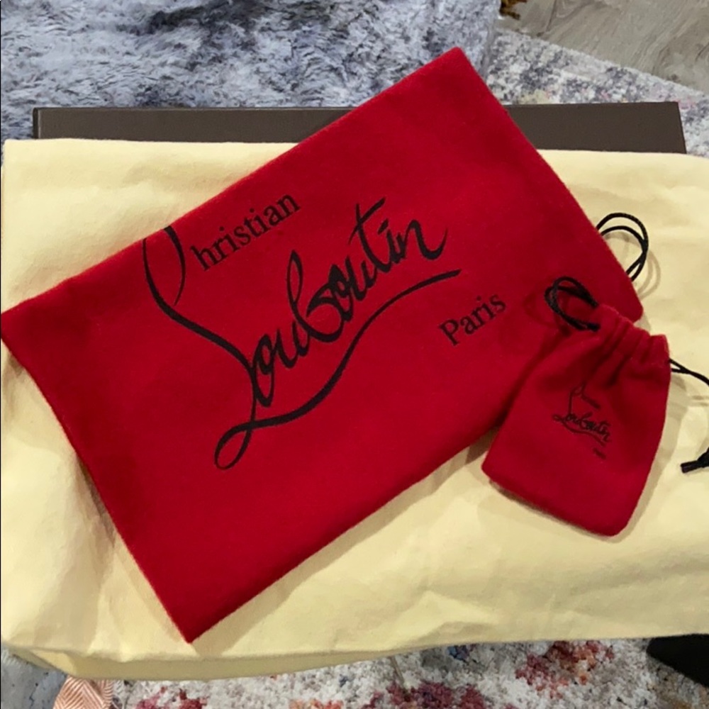 Authentic Christian Louboutin Dust Bag, Pouch